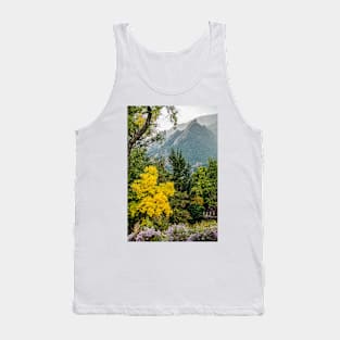 Flatirons Fall Silhoette Tank Top